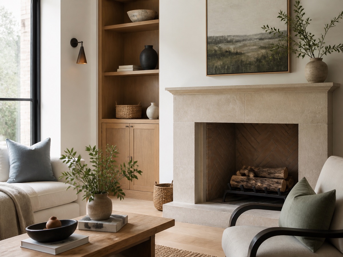 Warm, editorial interior detail used to illustrate thoughtful home presentation